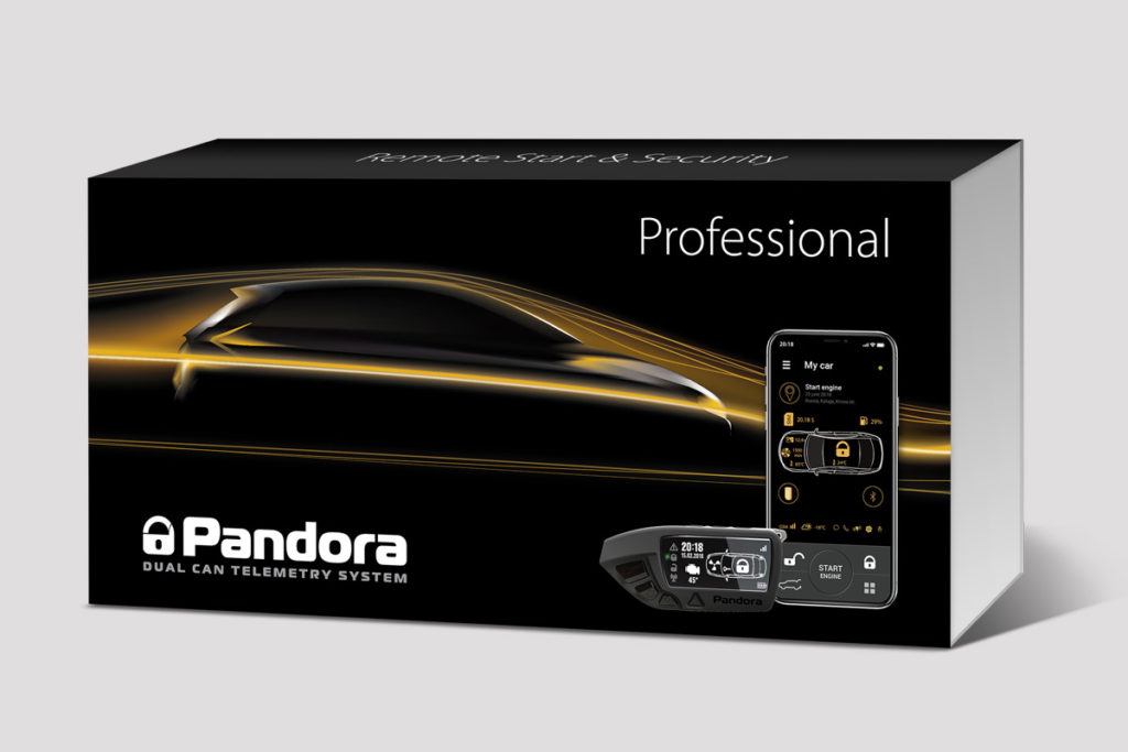 Pandora Professional - Auto-Alarmanlage: Professionelle Sicherheit mit vielen Funktionen 